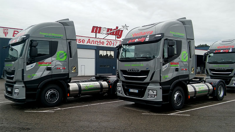 Tre nuovi Stralis IVECO a GNL per la francese Transports P. Mendy