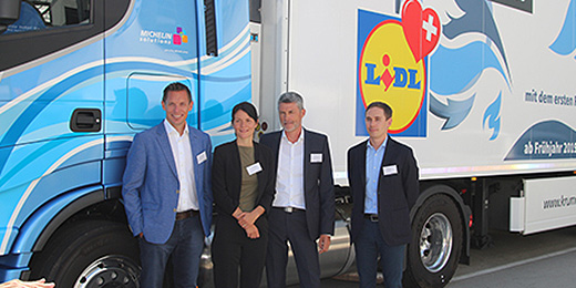 Anche in Svizzera trasporti a GNL grazie a Lidl e Krummen Kerzers