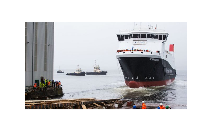 Launched the first LNG-fuelled ferry designed and constructed in the UK