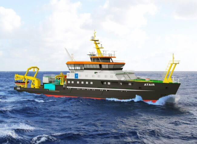 Wartsila to power german lng fuelled research vessel Atair