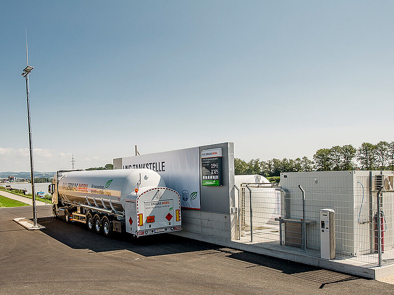 RAG opens Austria’s first liquefied natural gas filling station