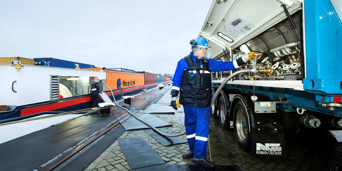 First LNG refuelling station in the Netherlands for GDF Suez