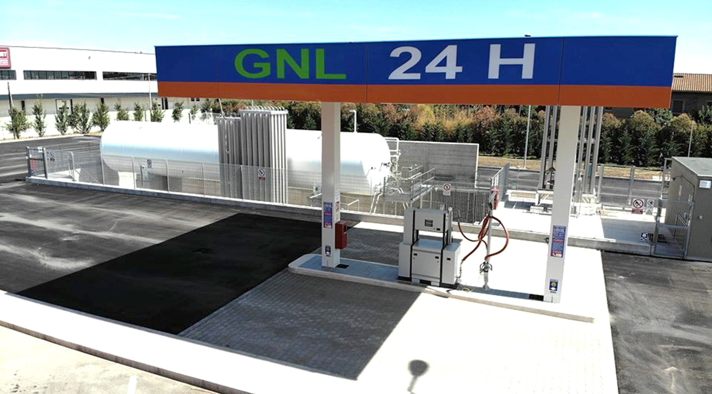 Second LNG dispenser running in Umbria (Italy)