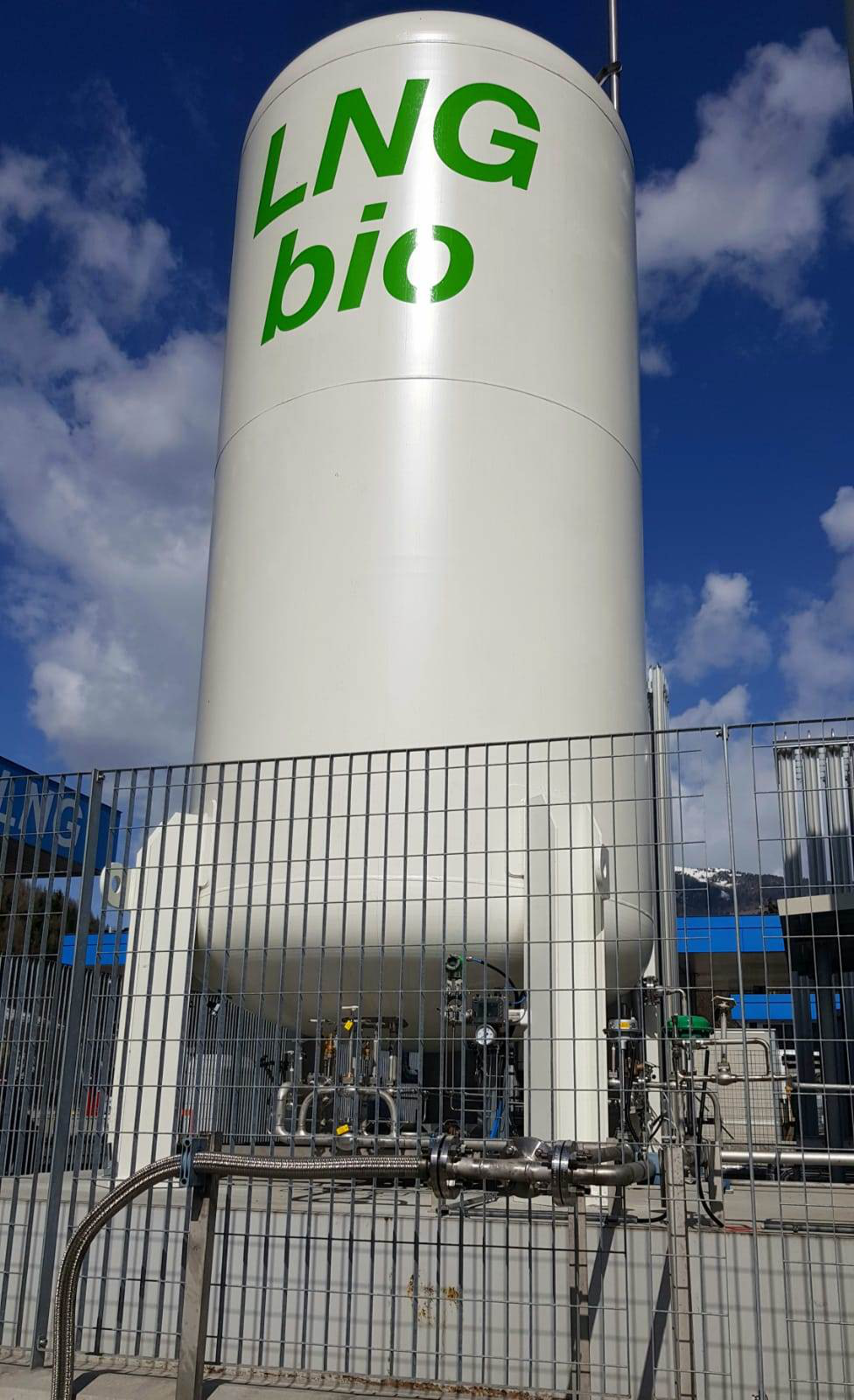 The first dedicated bioLNG plant on the Autobrennero