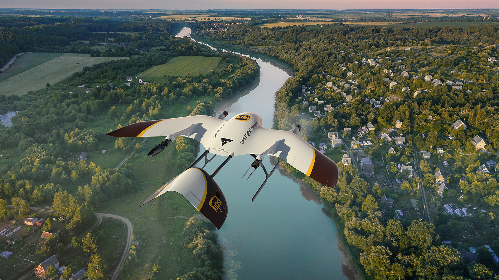 UPS e Wingcopter avviano una partnership strategica