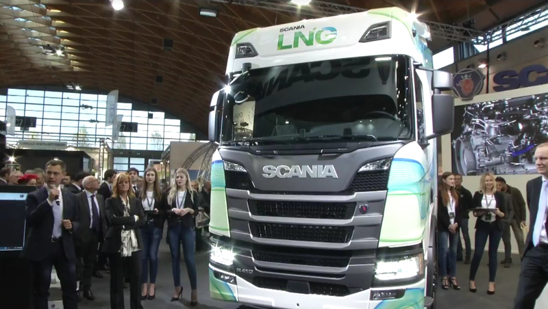 Nuovo Scania a GNL da 410 CV