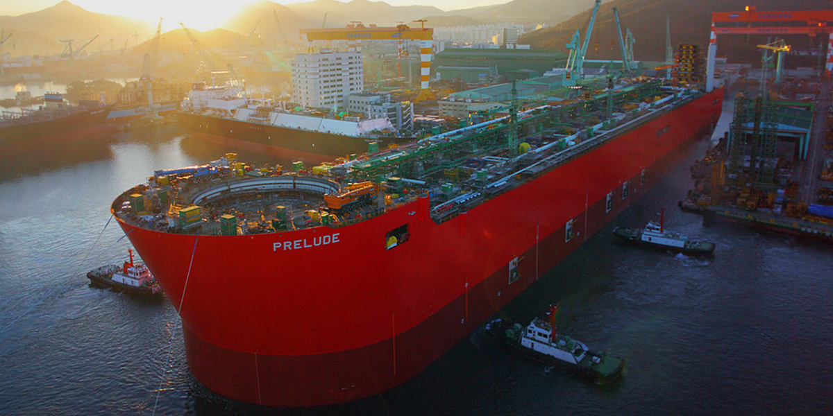 Shell's Prelude Floating LNG project is advancing