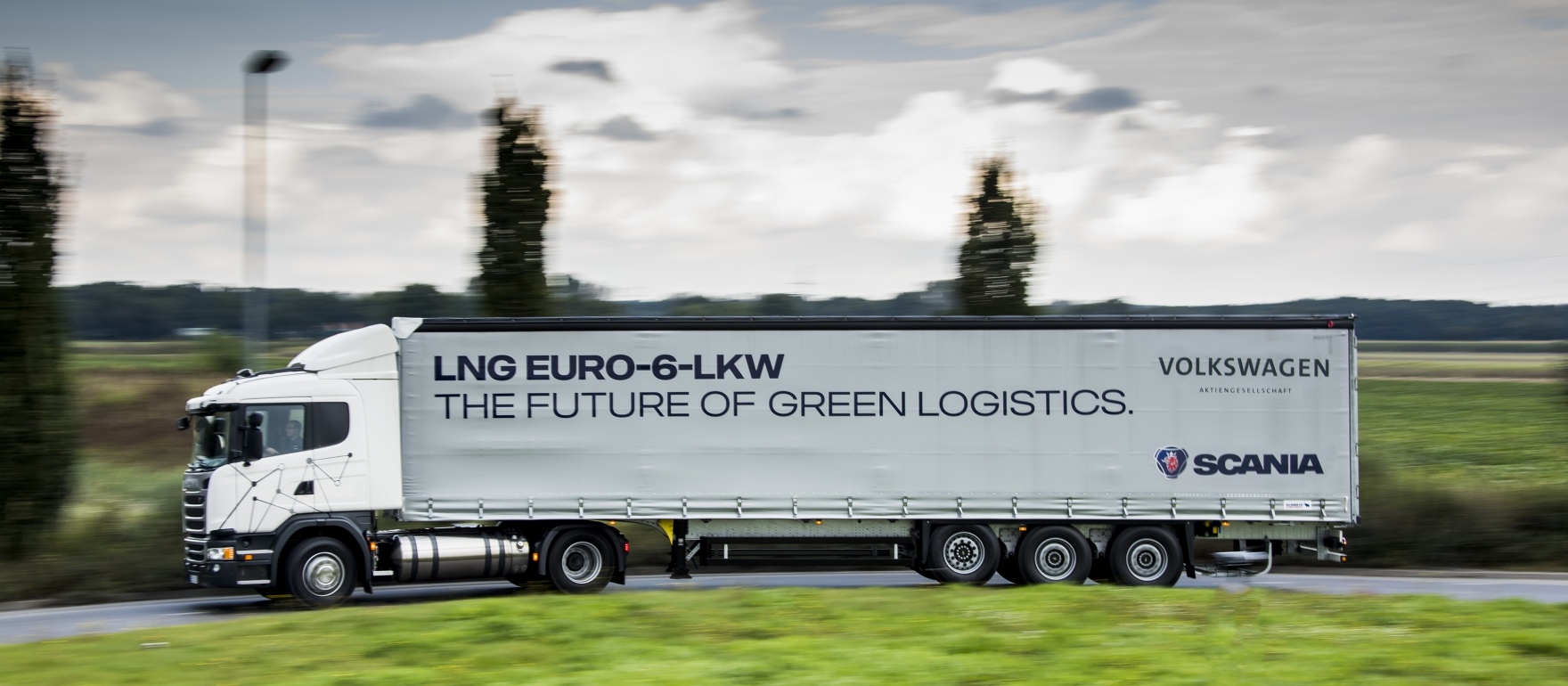 100 Scania GNL per la logistica di Volkswagen