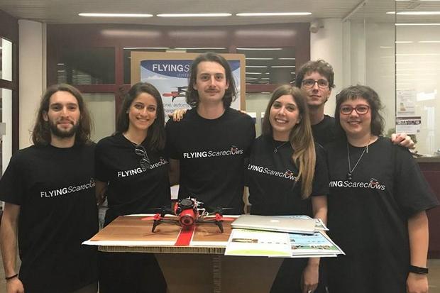 Italiano il progetto del drone spaventapasseri