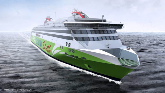 ABB will supply the electrical systems for the Tallink LNG Ferry